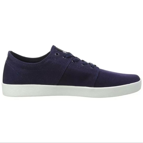 Supra Stacks ll D canvas skate shoe mens 7.5 midnight/white navy blue - Picture 4 of 5